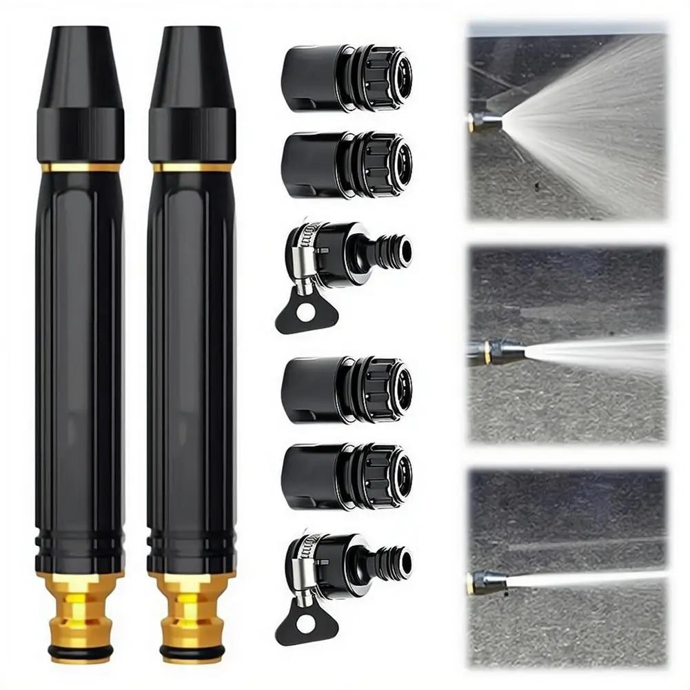 Adjustable High Pressure Garden Hose Sprayer Nozzle | Car & Plant