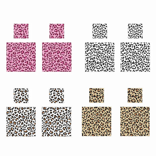 Leopard Print Water Transfer Paper for Polymer Clay Jewelry Making Clay Transfer Paper Peaceful Pleasures Health and Wellness