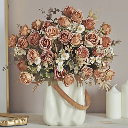 Silk Rose Artificial Flowers – Wedding, Home & Bridal Décor Artificial Silk Flowers Peaceful Pleasures Health and Wellness