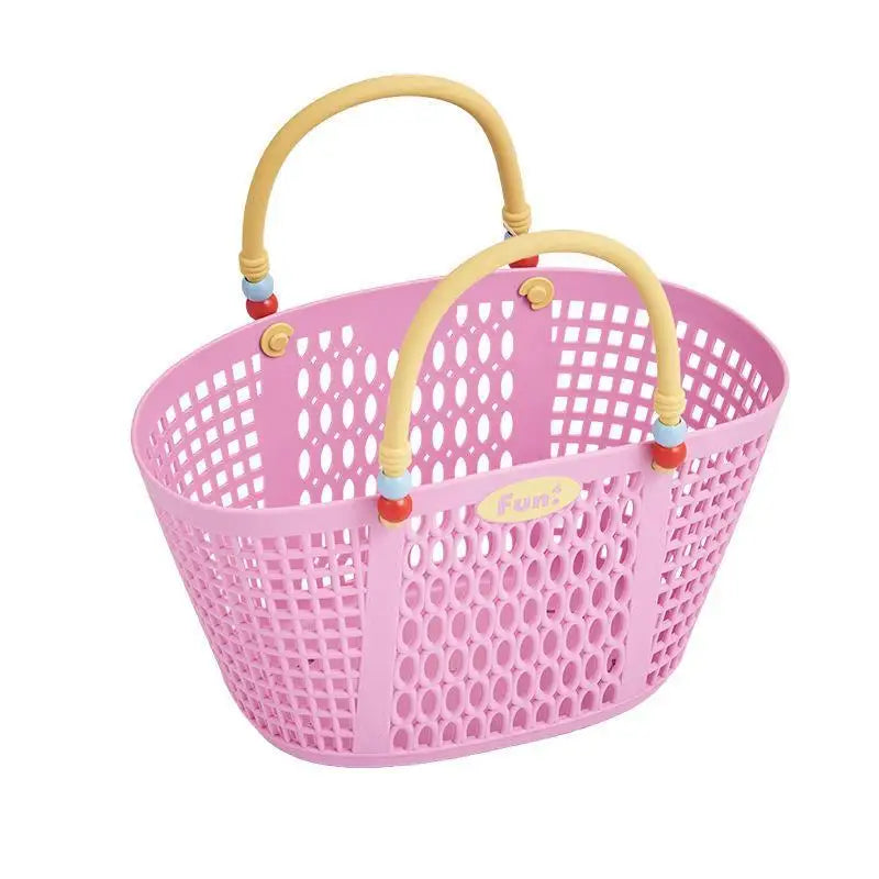 Bohemian Waterproof Drain Basket | Bath & Travel Organizer