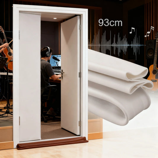 93cm Rubber Door Bottom Seal Strip – Draft & Sound Blocker Door Seal Strip Oasis Select