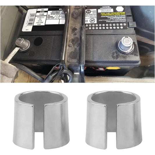 Car Battery Terminal Post Shim Adapter Converters – 2 Pairs Battery Terminal Adapter Peaceful Pleasures Health and Wellness