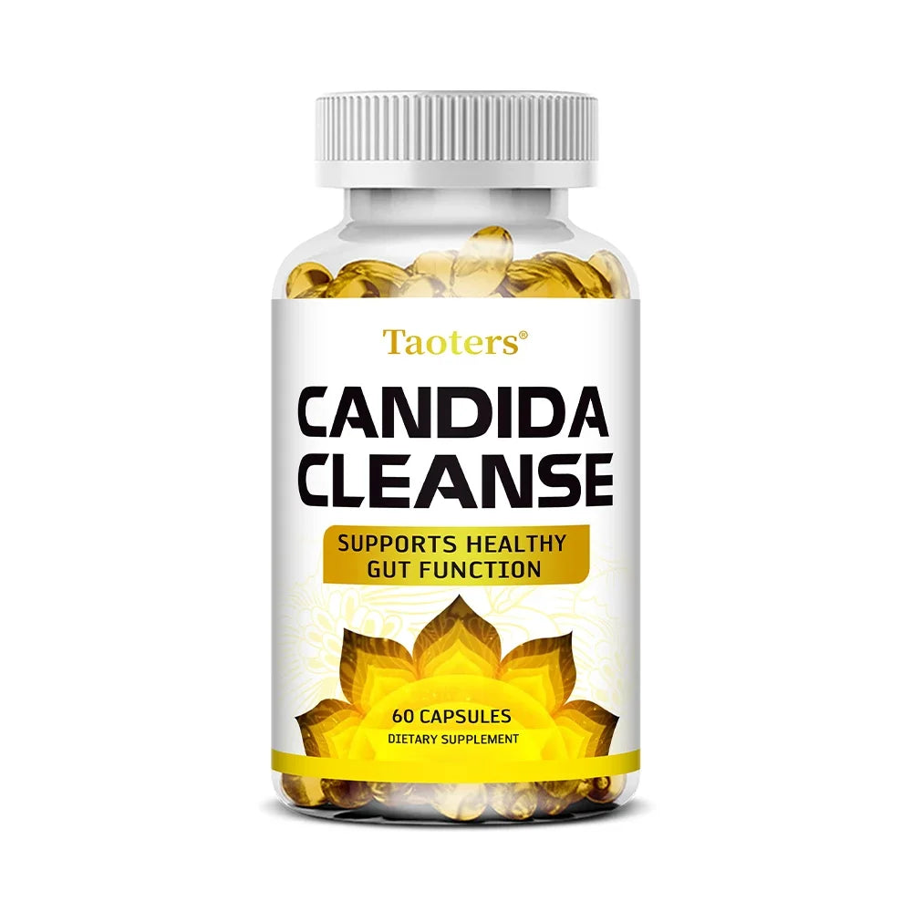 Candida Cleanse 120 Caps – Gut, Liver & Colon Detox Support