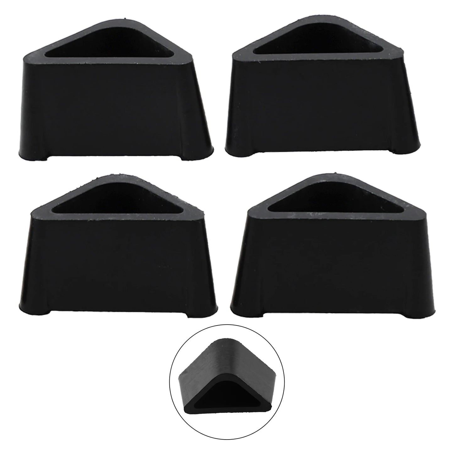 Work Table Trestle Foot 242394-00 Plastic Leg Guards Footrests Black