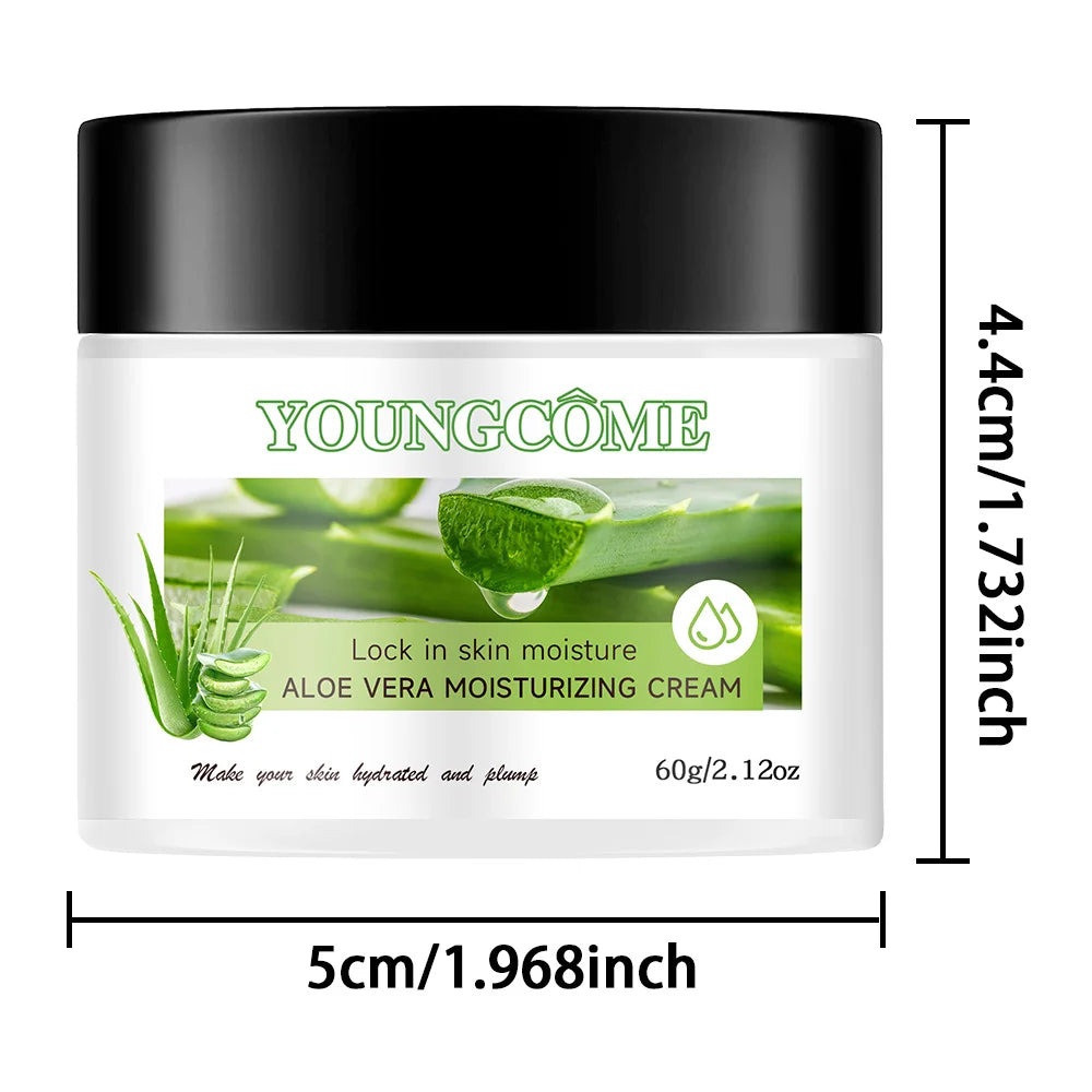 Aloe Vera Face Cream Hyaluronic Acid – Anti-Wrinkle & Pore Care Aloe Vera Face Cream Peaceful Pleasures Health and Wellness 60G