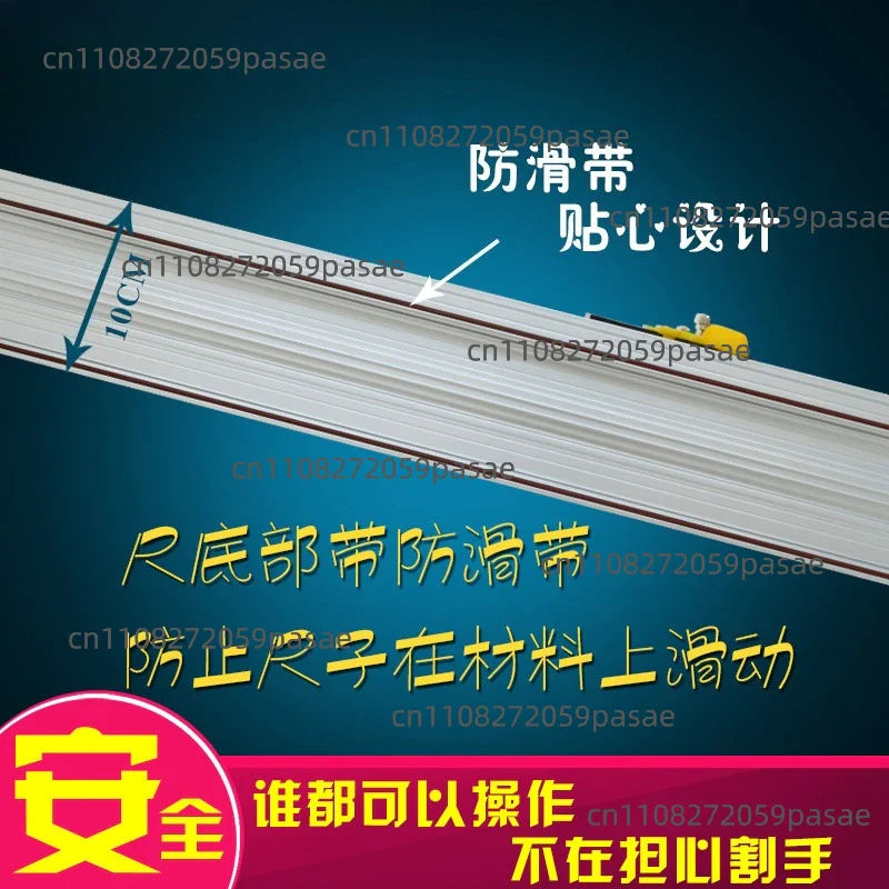 Manual Sliding KT Board Trimmer & PET Paper Cutter with Ruler