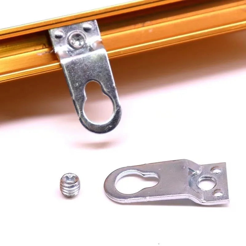 10-Pack Metal Keyhole Picture Hangers | Frame & Cabinet Fasteners