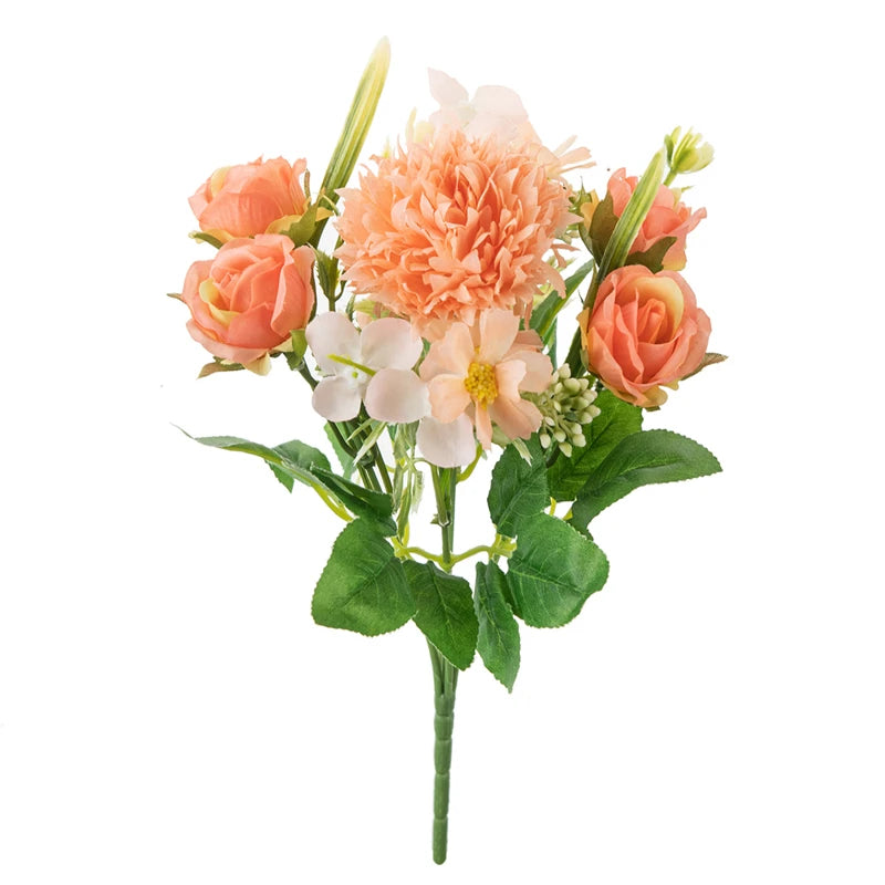 Artificial Silk Roses Wreath – Wedding, Home & Party Decor