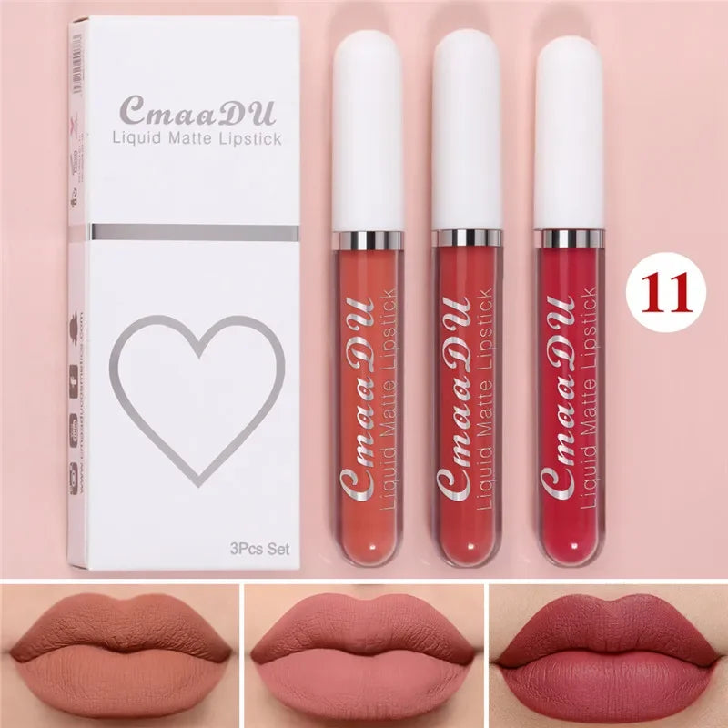 IFANYUO 6-Pc Matte Liquid Lipstick Set – Waterproof Velvet Lip Gloss