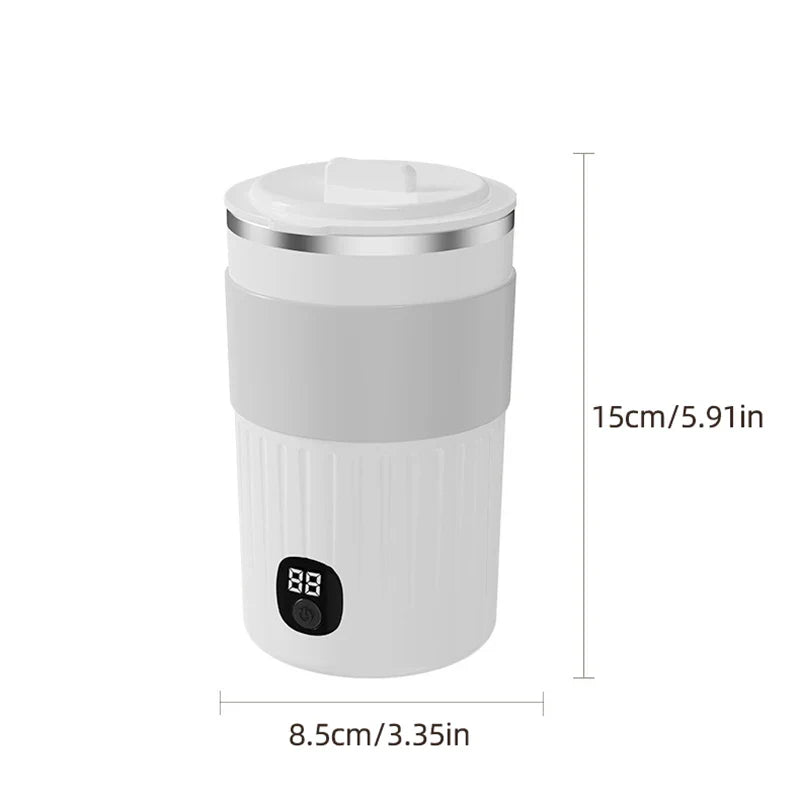 Smart Self-Stirring Cup 300ml USB Rechargeable Temp Display