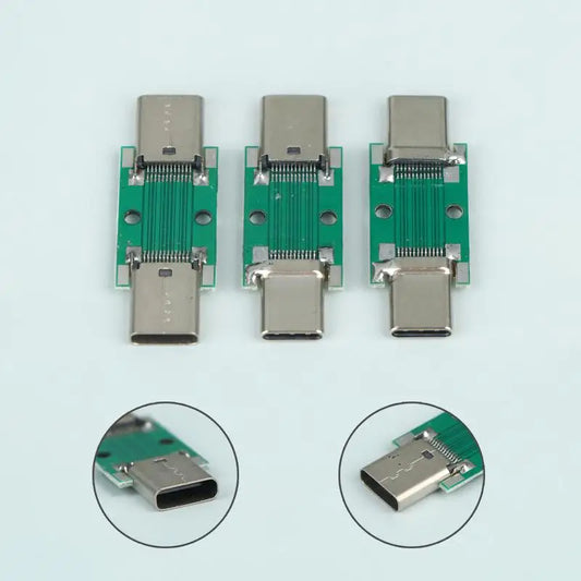 Multifunction TypeC 24Pin Test Board USB31 Female to Male Current Adapter for Battery Pack Evaluation Tech Workshop Use Peaceful Pleasures Health and Wellness
