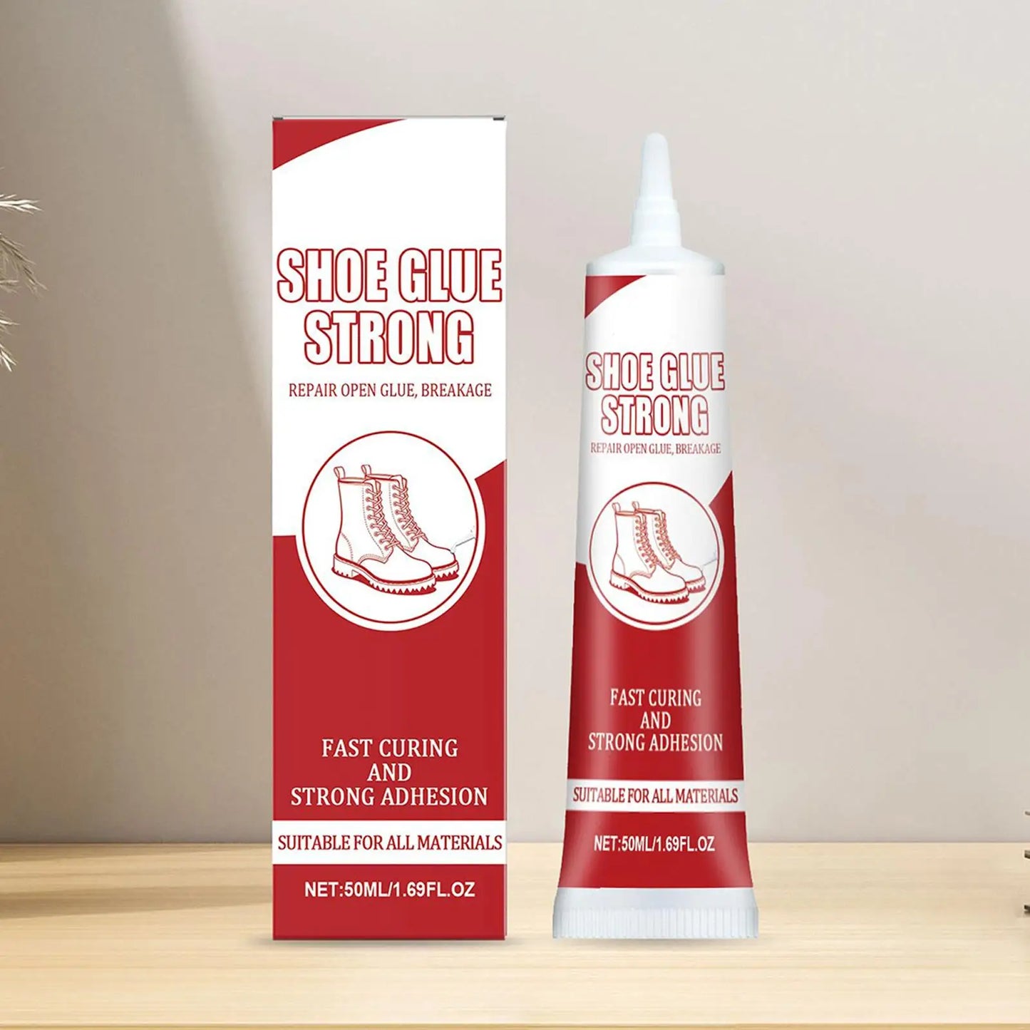 50g Flexible Shoe Glue Waterproof Repair Adhesive Bending & Wash Resistant Gel For Sneaker Sole, Leather, DIY Home Repair Tool Peaceful Pleasures Health and Wellness