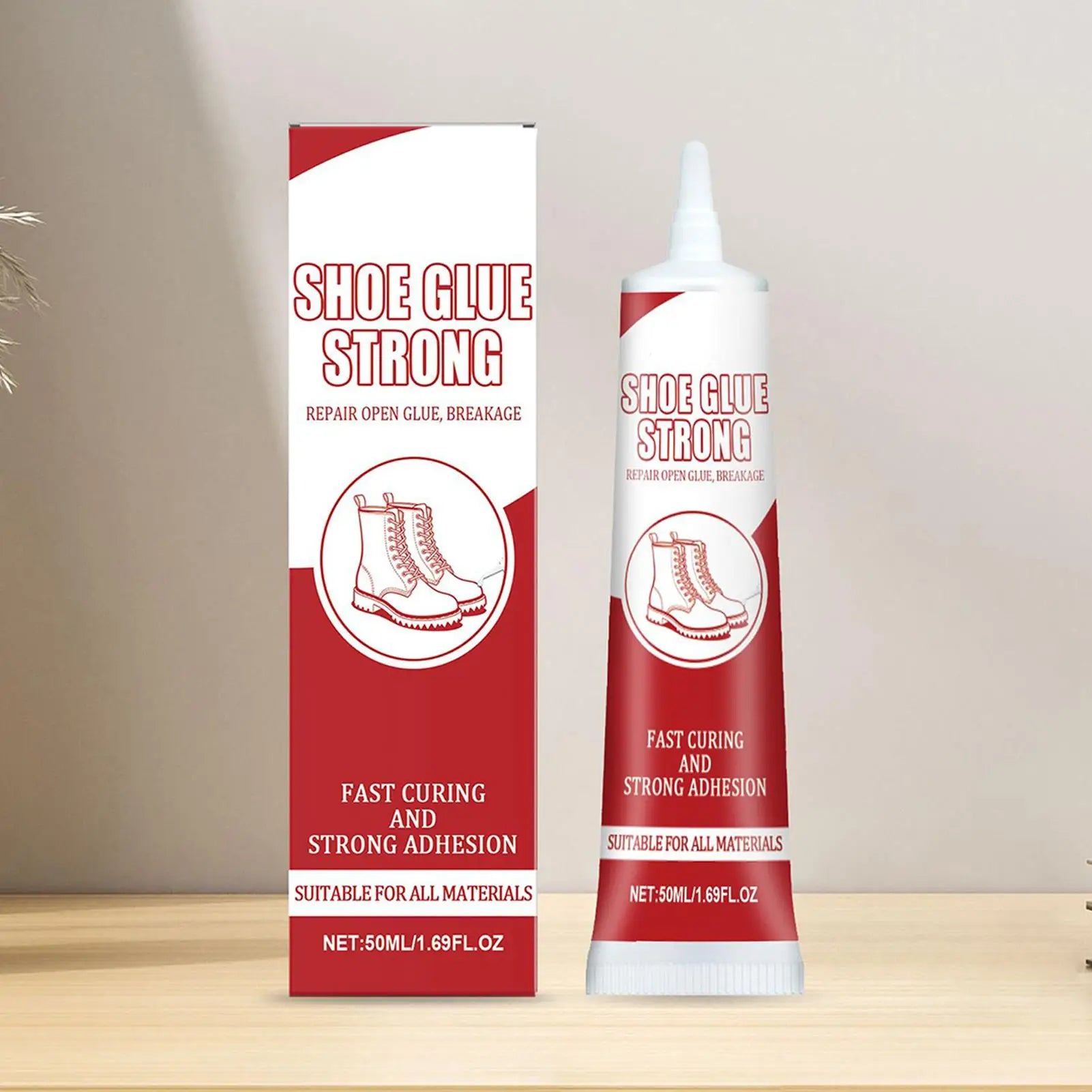 50g Flexible Shoe Glue Waterproof Repair Adhesive Bending & Wash Resistant Gel For Sneaker Sole, Leather, DIY Home Repair Tool Peaceful Pleasures Health and Wellness
