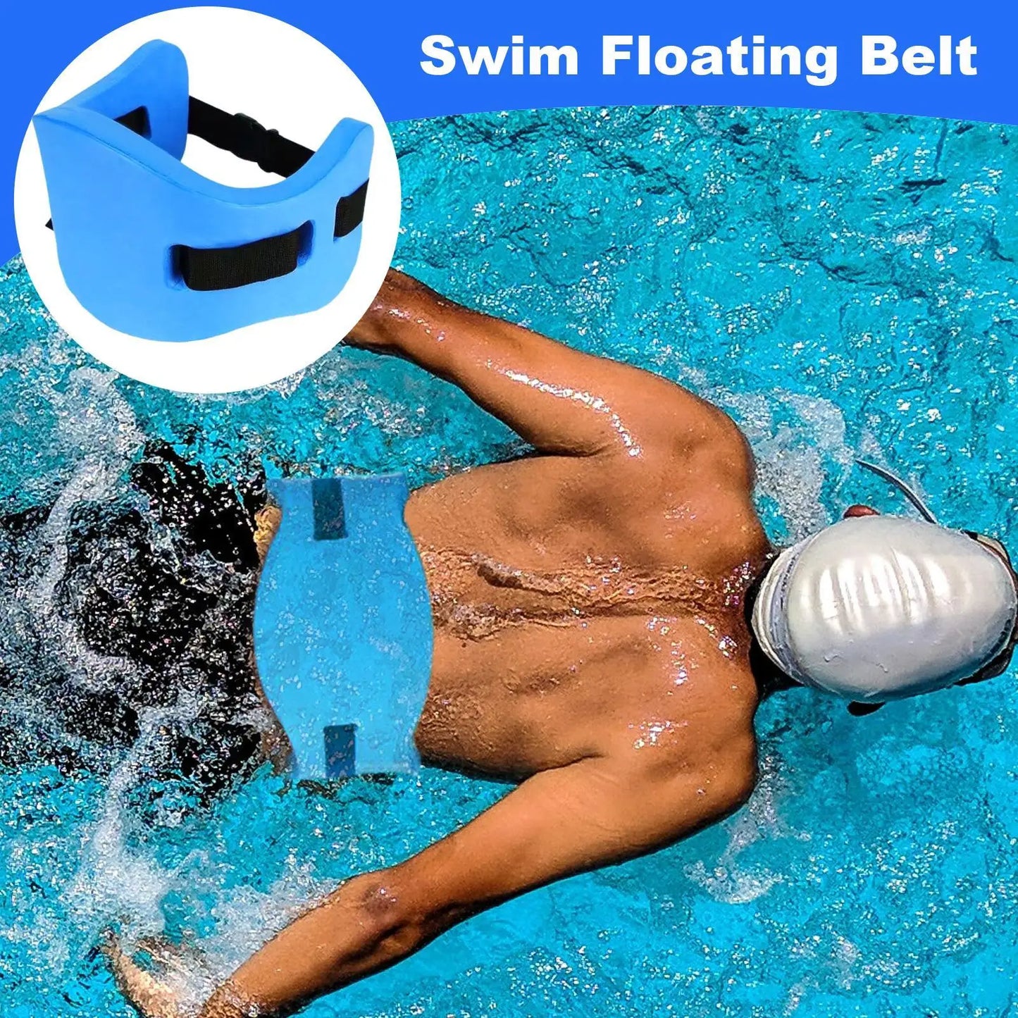 EVA Foam Swim Belt | Pool Float for Adults & Kids Training