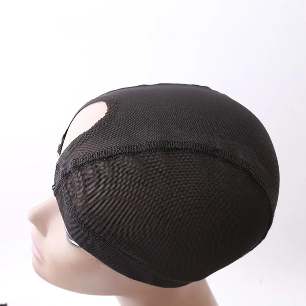 5 Pcs Stretchable Hairnet U Part Dome Mesh Cap For Making Wigs Net Elastic Breathable Wave Cap Peaceful Pleasures Health and Wellness