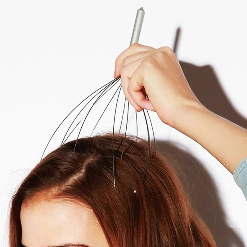 Octopus Head Massager – Scalp Claw for Stress Relief