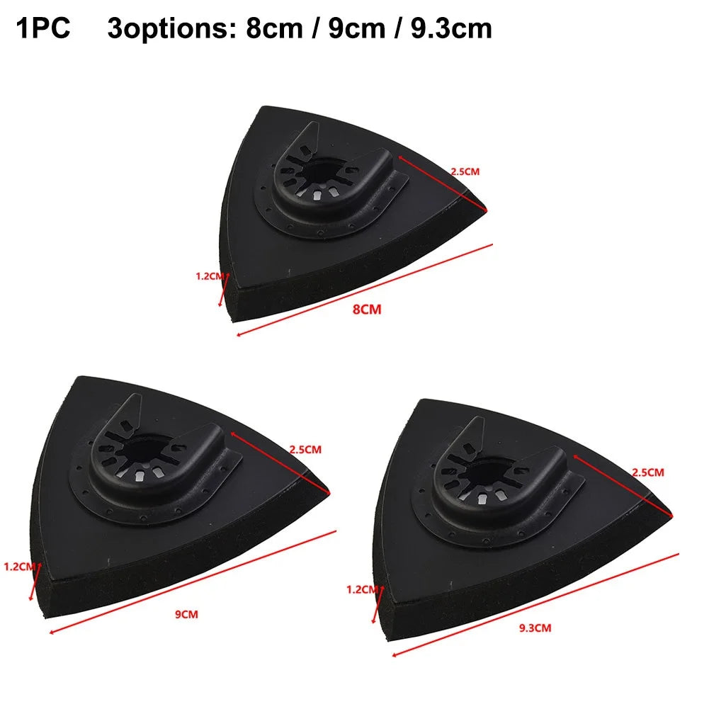 Triangular Oscillating Tool Sanding Pad Quick Release Fit Multi
