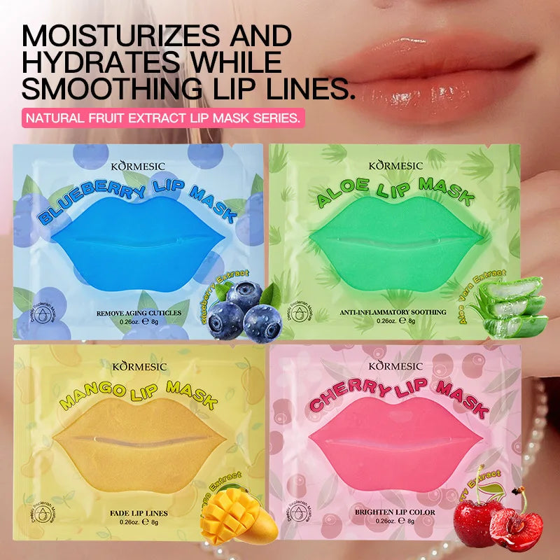 KORMESIC Fruit Lip Mask – Hydrating, Plumping & Anti-Wrinkle