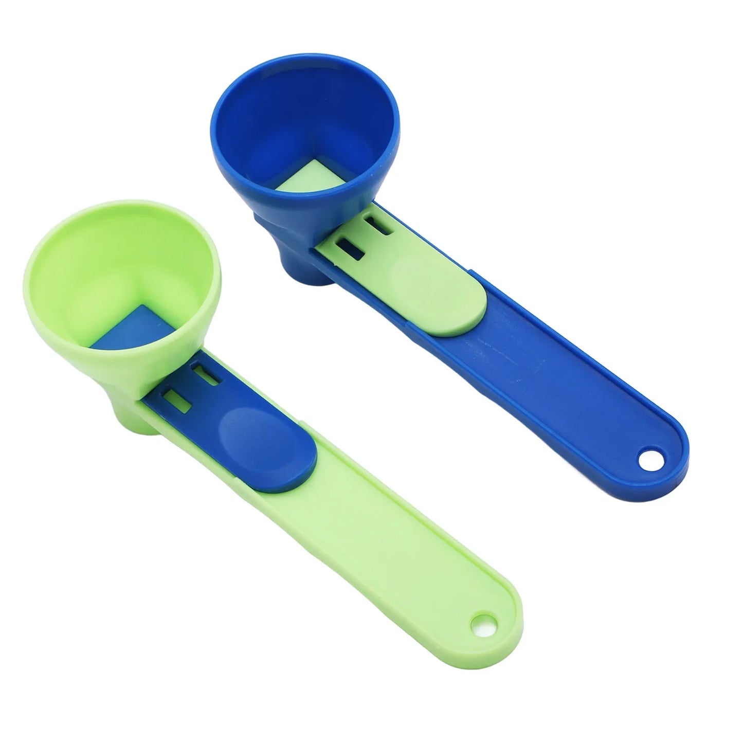 Protein Powder Funnel Scoop ABS Spill Proof Sliding Spoon Coffee