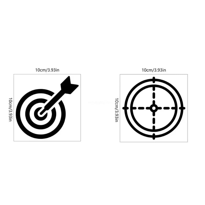 Creative Hit The Target Toilet Stickers Funny Man Removable Bathroom Toilet Decorations Self-adhesive Wall Stickers Home Decor Peaceful Pleasures Health and Wellness