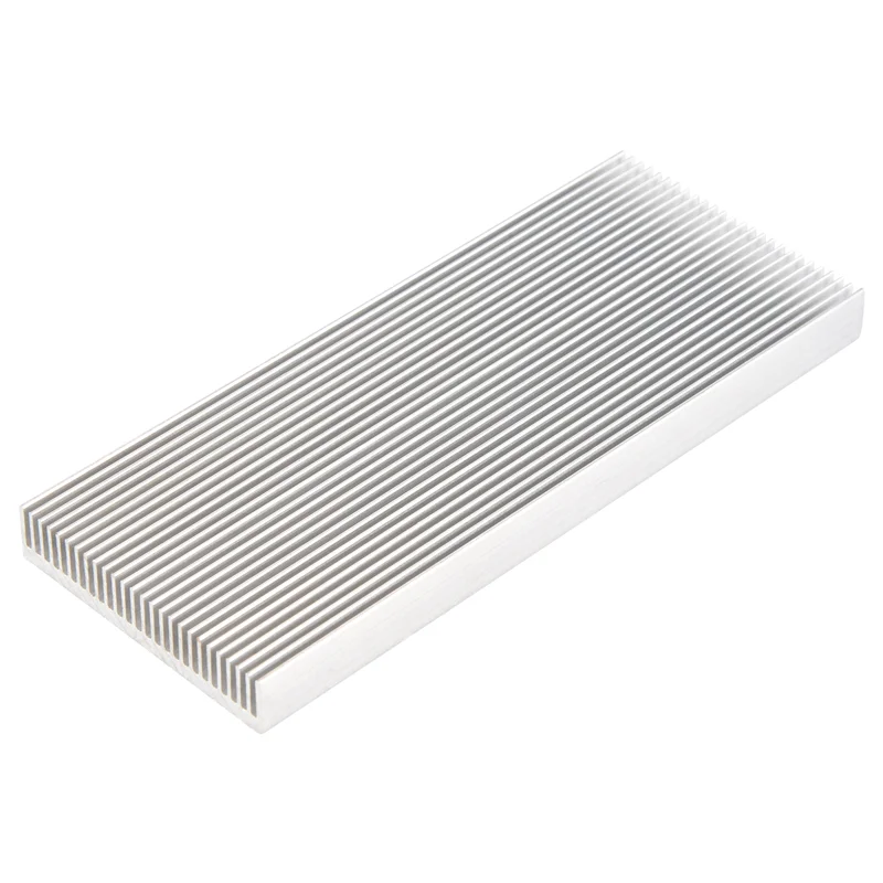 A36T-Aluminum Heat Sink Heatsink For High Power LED Amplifier Transistor 100X41x8mm Peaceful Pleasures Health and Wellness Default Title