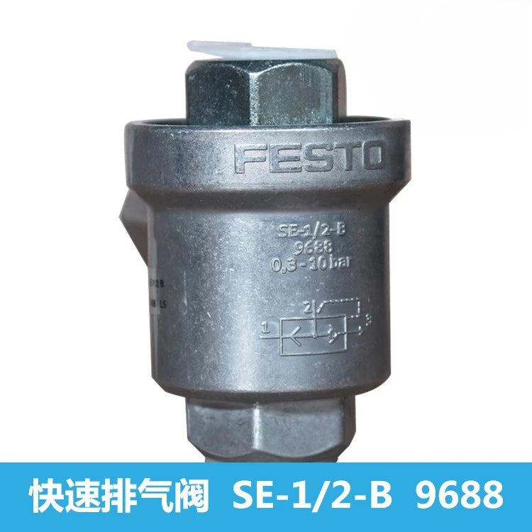 Parts for Fast Exhaust Valve SE-1/2-B 9688 Festo FESTO Peaceful Pleasures Health and Wellness