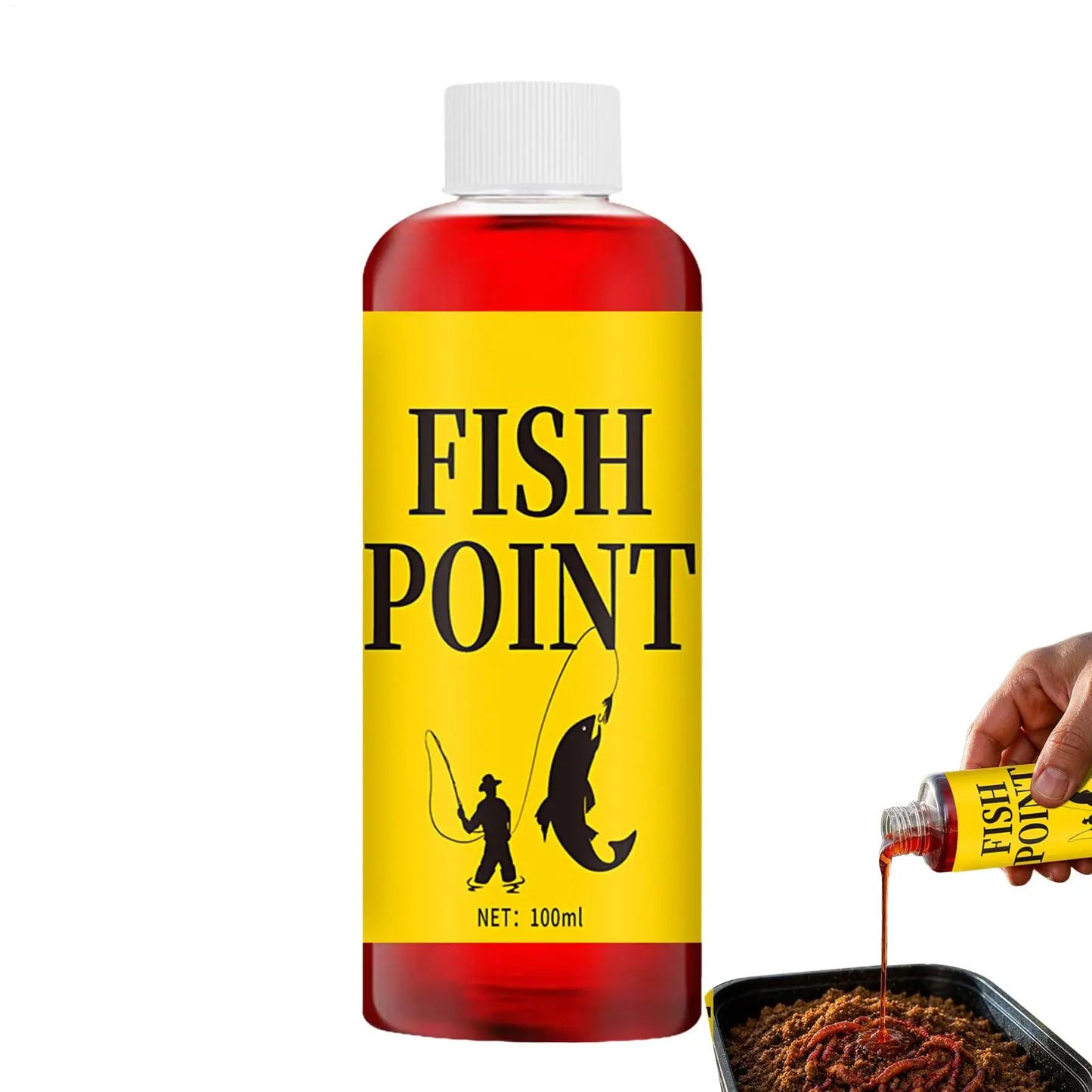 100ml Fish Attractant Liquid | Trout, Bass, Carp & Tilapia Scent