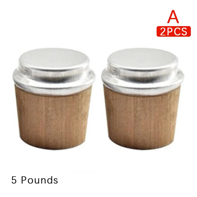 2-Pack Wooden Thermos Cork Stopper | Vacuum Flask Replacement Cap