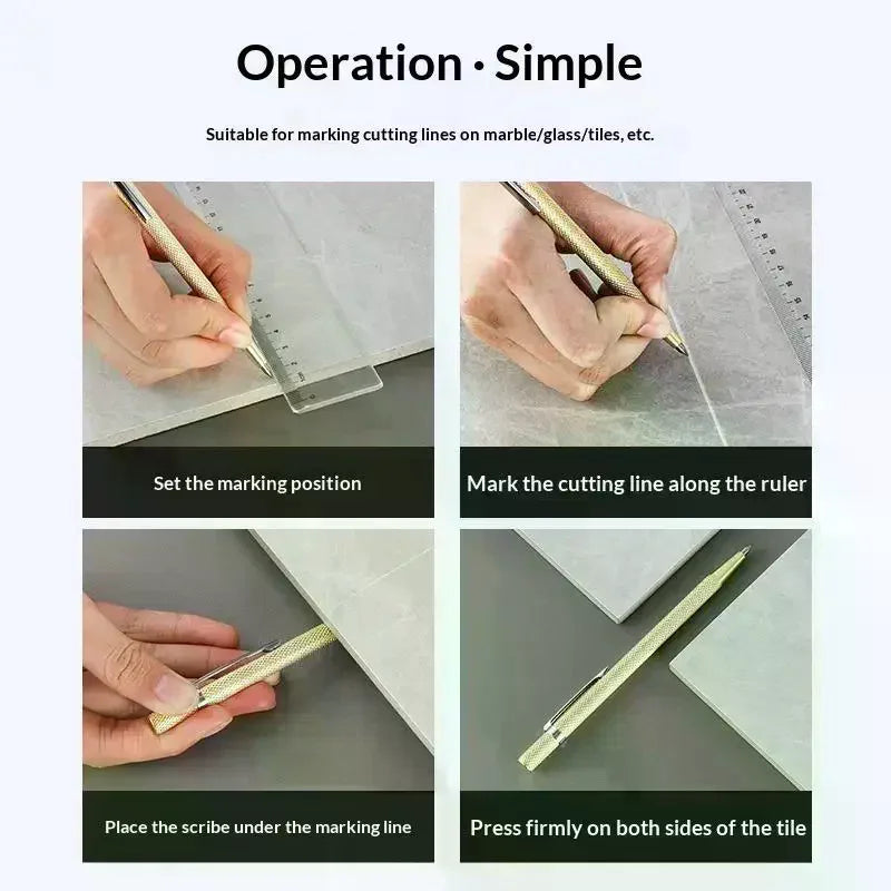 Tungsten Carbide Scribing Pen – Engraving Tool for Metal & Glass