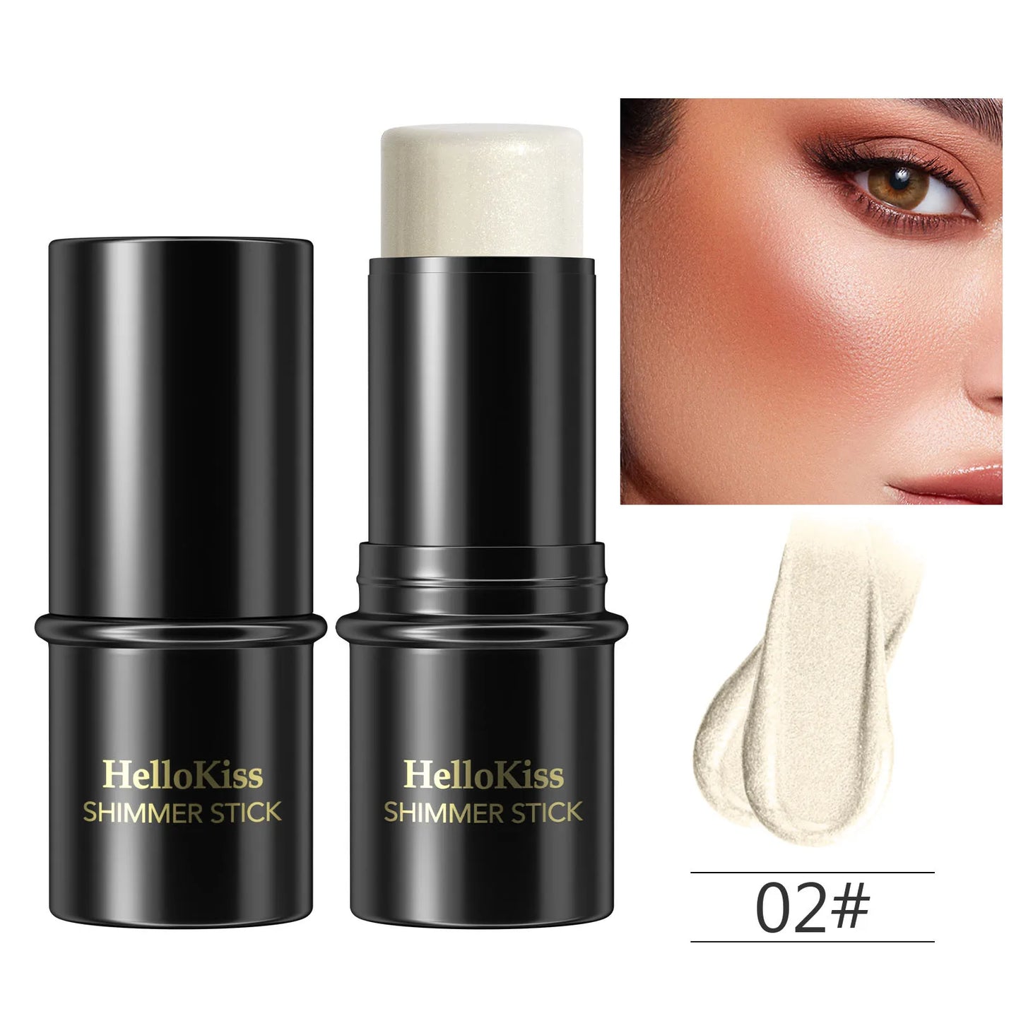 4-in-1 Highlight & Contour Stick | Bronzer Blush Concealer