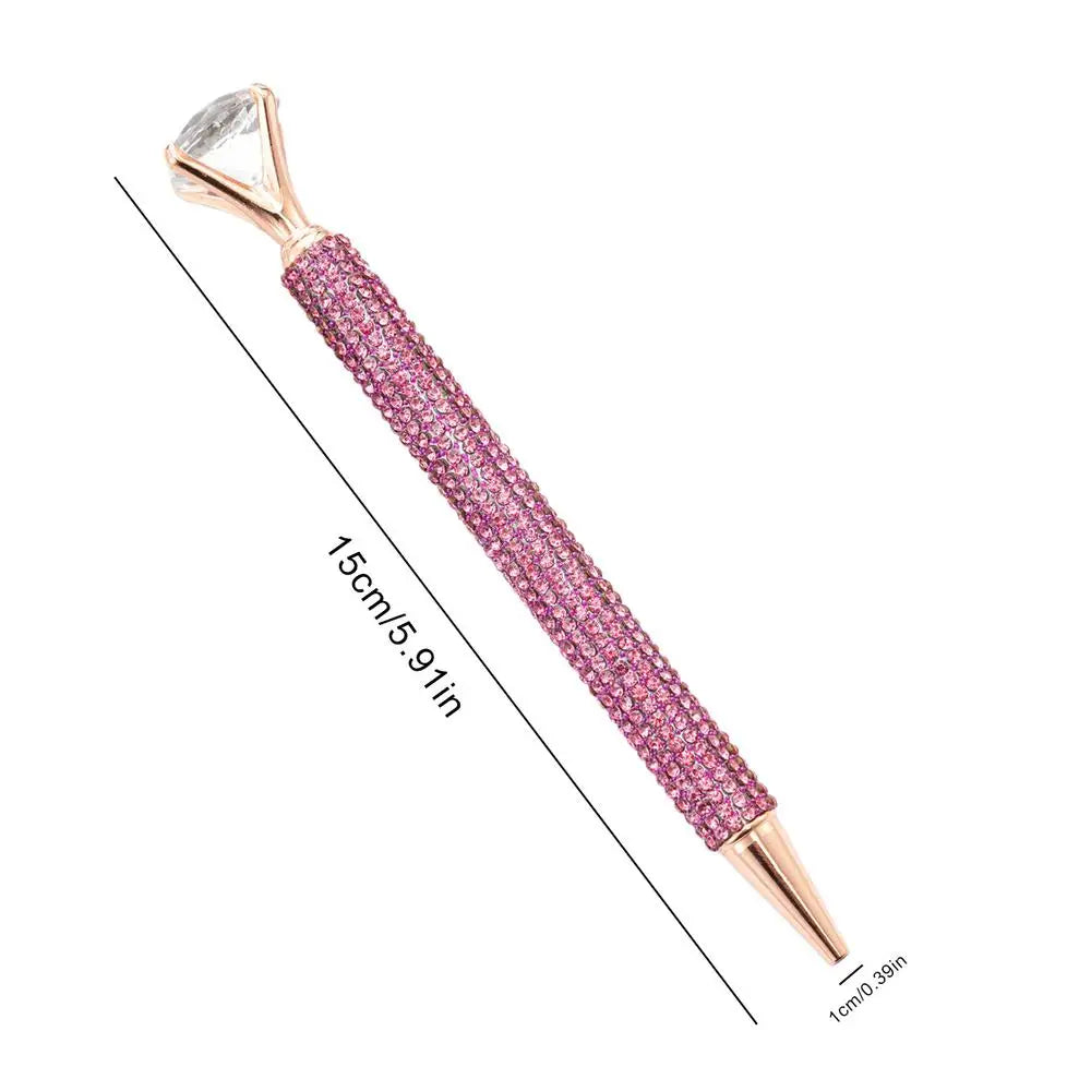 Bulk Rhinestone Pens Sparkly Crystal Gel Pen Large Gem Bling Writing Tool For Teacher Nurse Coworker Friends, Office Desk Peaceful Pleasures Health and Wellness 03