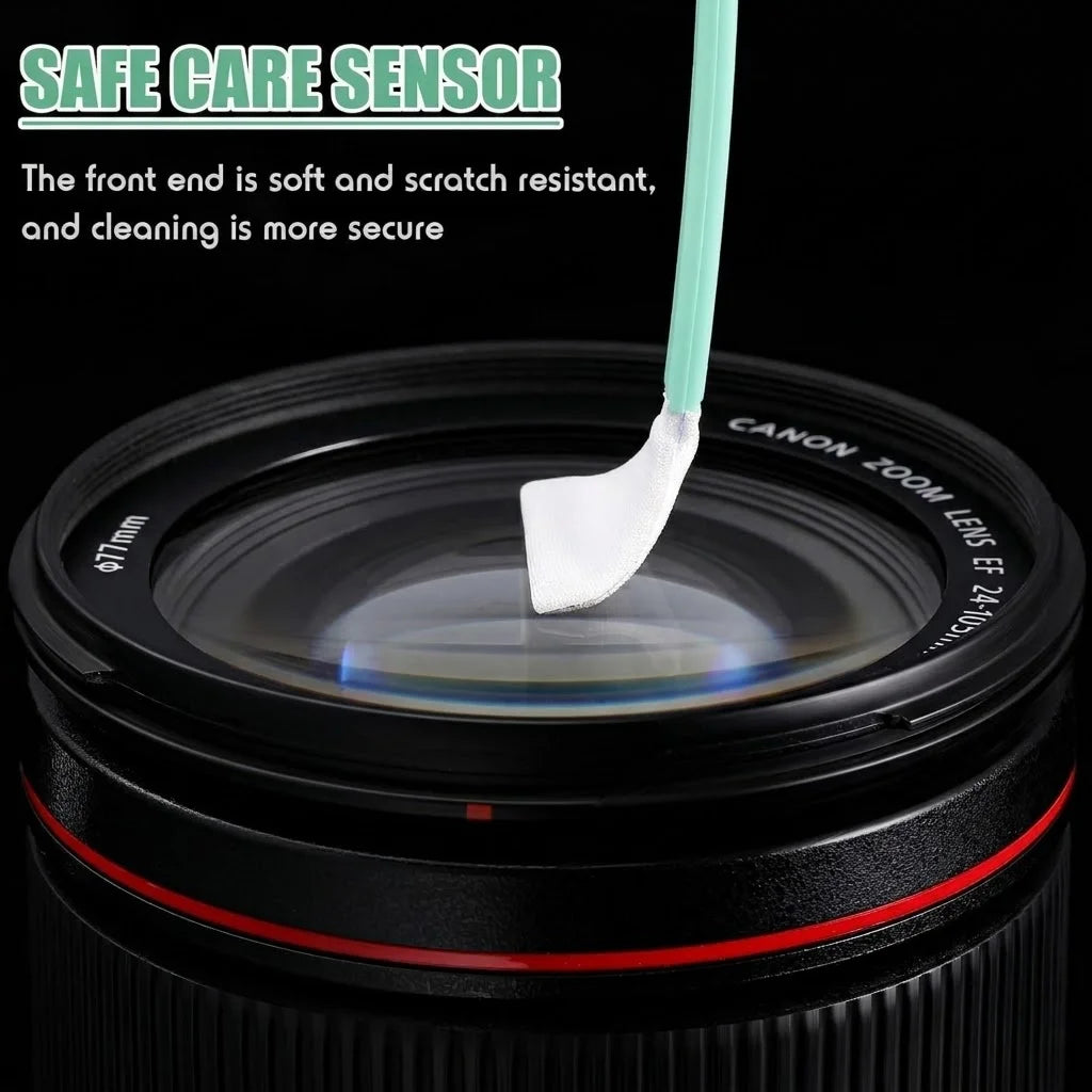 MIRAVEXL Camera Lens Cleaner Kit Microfiber Cloth Sensor Swab Dual Spray Dropper Bottle for DSLR Glasses VR Screen Optics Peaceful Pleasures Health and Wellness
