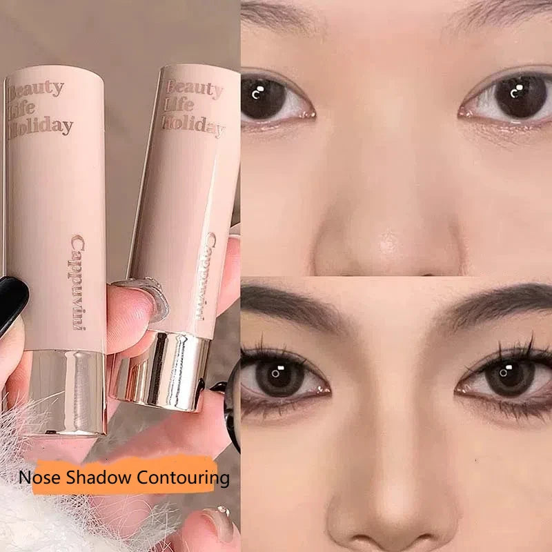 Waterproof Contour Bronzer Stick | Matte Grey Brown Highlighter
