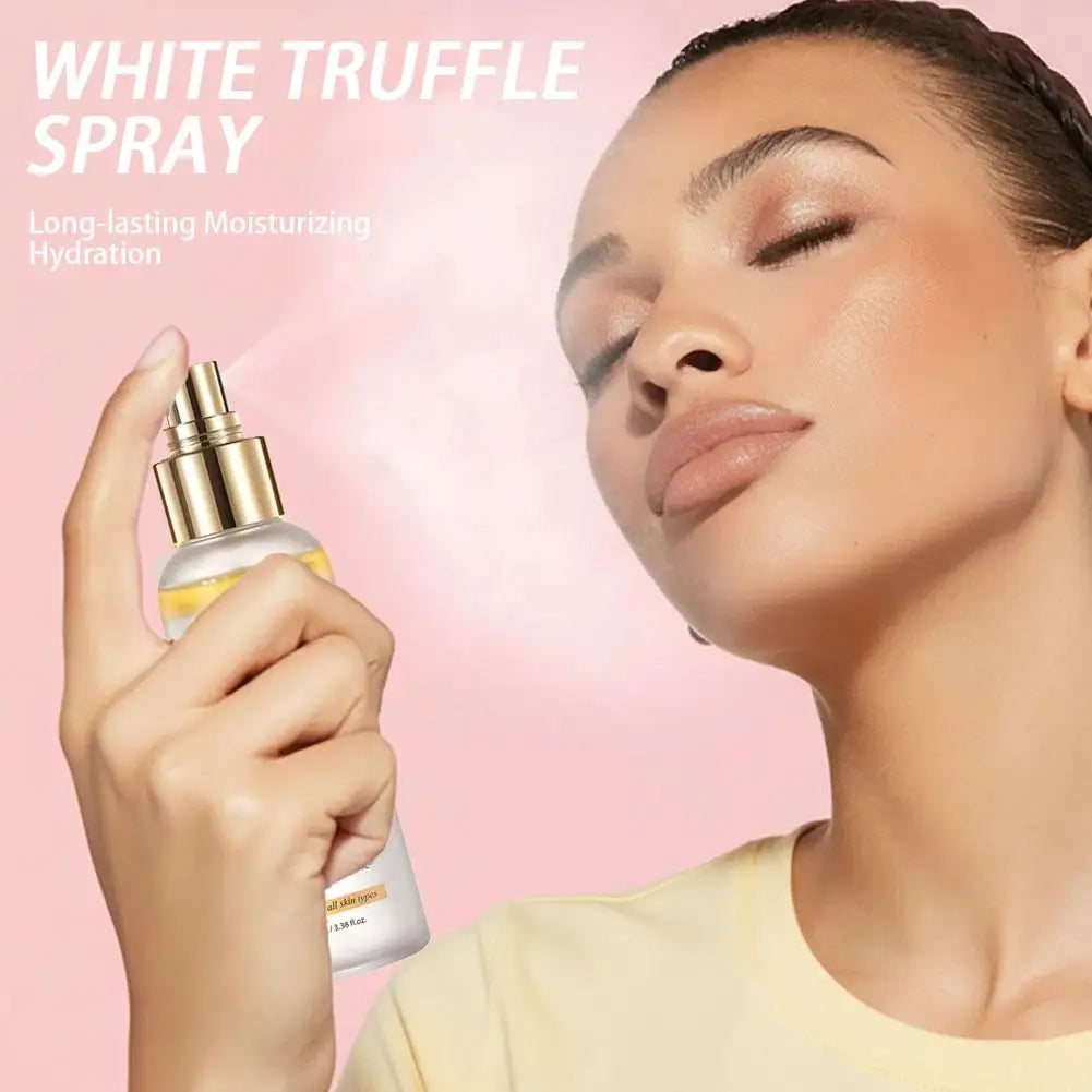 Korean White Truffle Extract First Spray Glowing Facial Serum Vitamin E Antioxidant Face Repair Essence Portable Skincare Makeup Peaceful Pleasures Health and Wellness