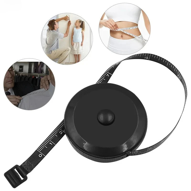 150cm Mini Tape Measure Keychain Portable Tailor Ruler for Clothing Size Measurement Home Sewing Tools Accessory Peaceful Pleasures Health and Wellness