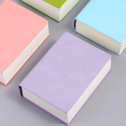 Vintage 720 Page Blank Inner Notebook Soft Synthetic Minimalist Drawing Book Small Fresh Ultra Thick Notebook School Supplies Peaceful Pleasures Health and Wellness