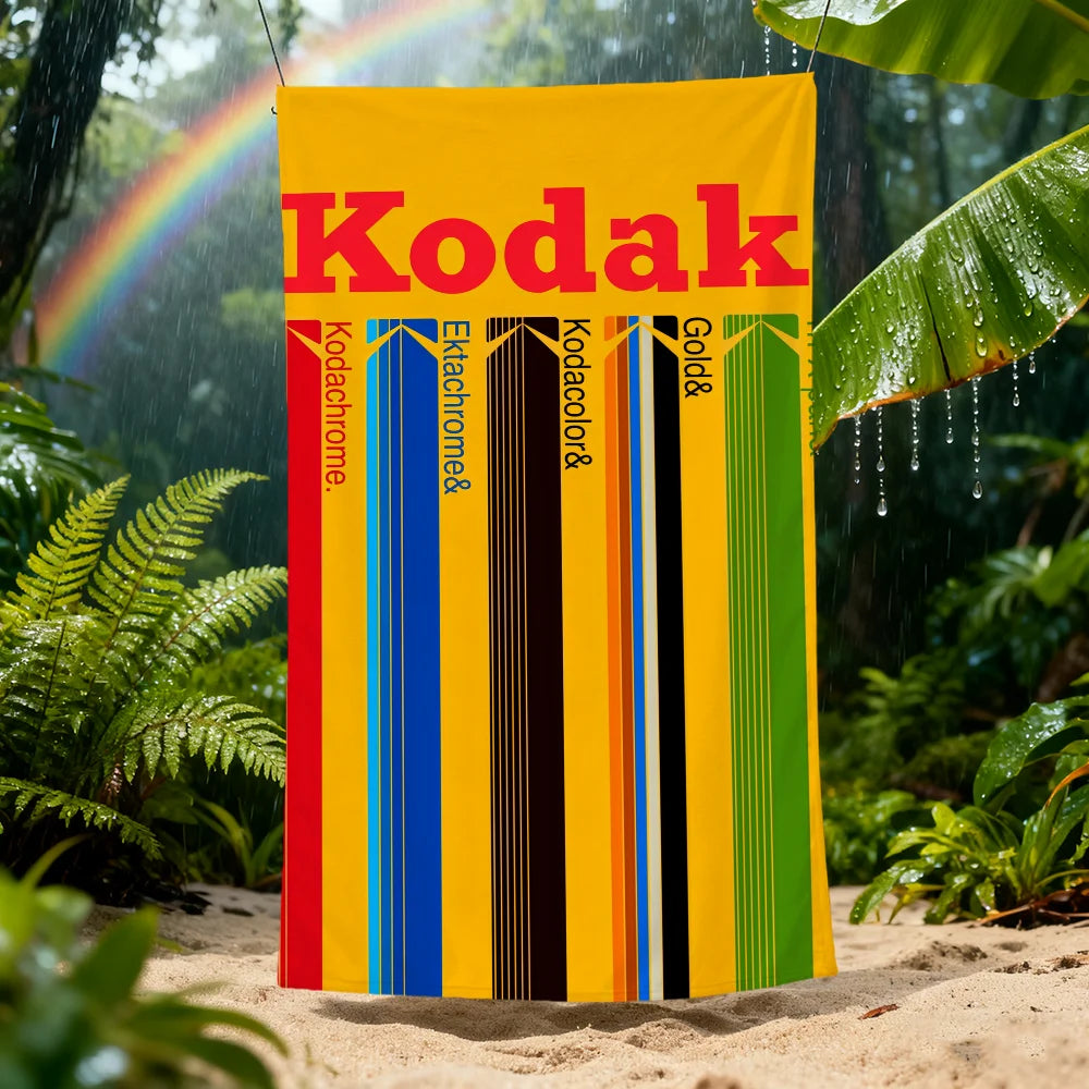 Kodak K Quick-Dry Beach Towel | Pool, Gym & Travel Towel