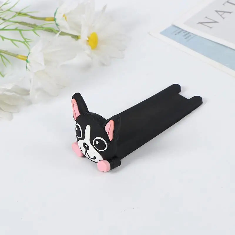 New 1pc Wedge Doorstops New Silicone Door Stop Reusable Shock Absorbent Block Anti-collision Stopper Home Door Doorstop Peaceful Pleasures Health and Wellness A1