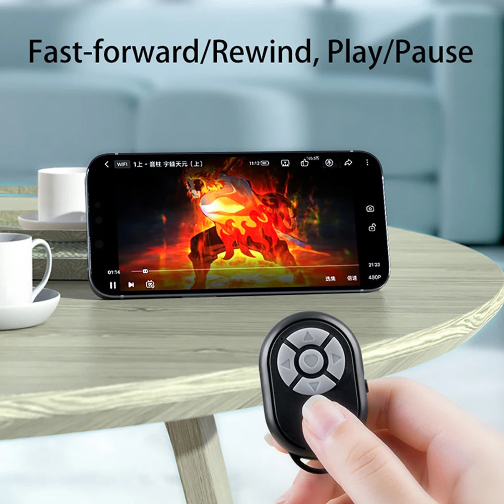 Bluetooth Wireless Shutter Remote for iPhone & Android Peaceful Pleasures Health and Wellness