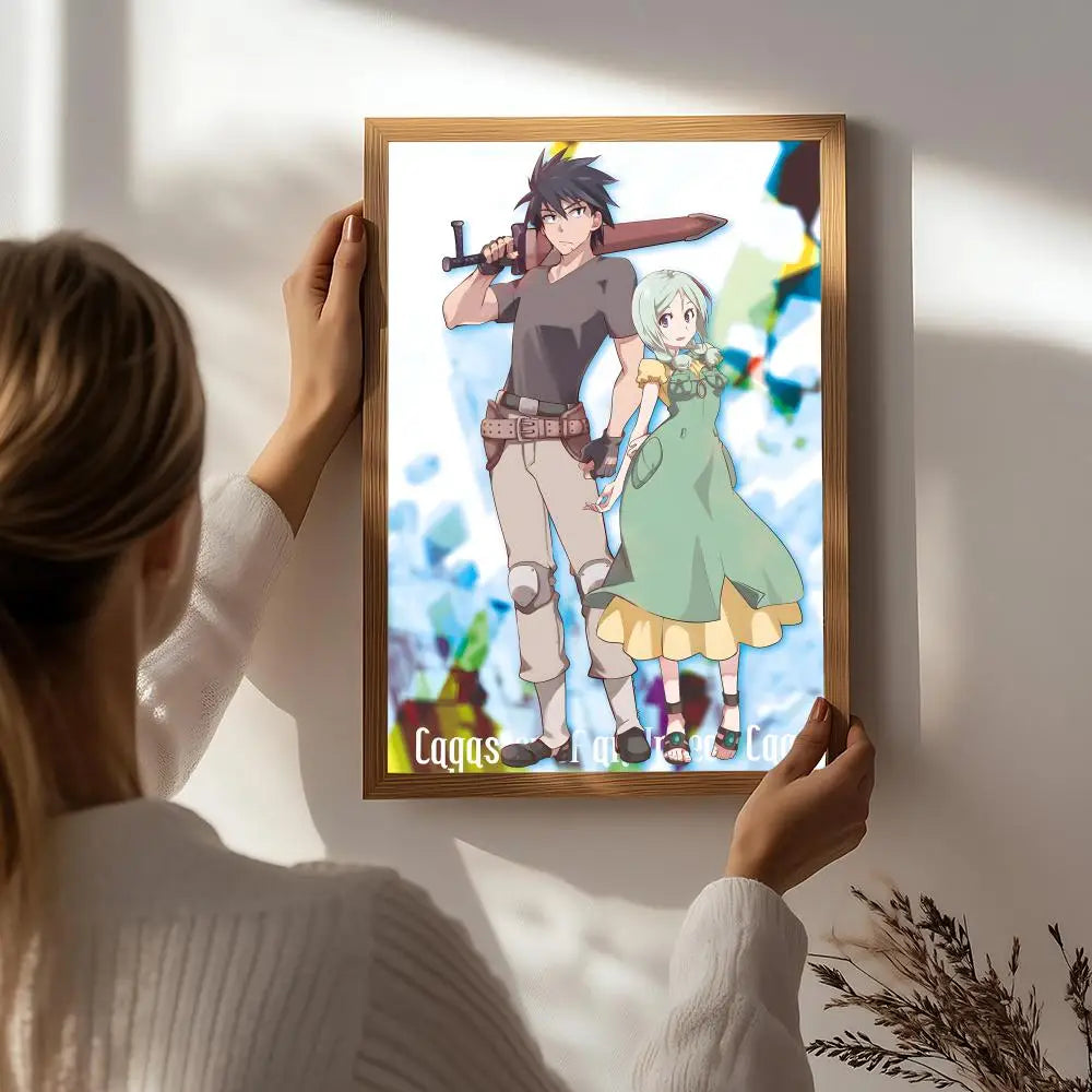 Cagaster of an Insect Cage Anime Poster | HD Self-Adhesive Wall Art Anime Wall Poster Peaceful Pleasures Health and Wellness White1 15X20cmNoframe