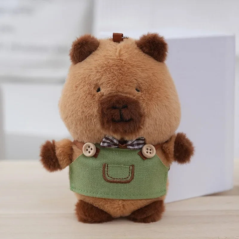 Cute Capybara Plush Keychain Bag Pendant & Car Charm Gift