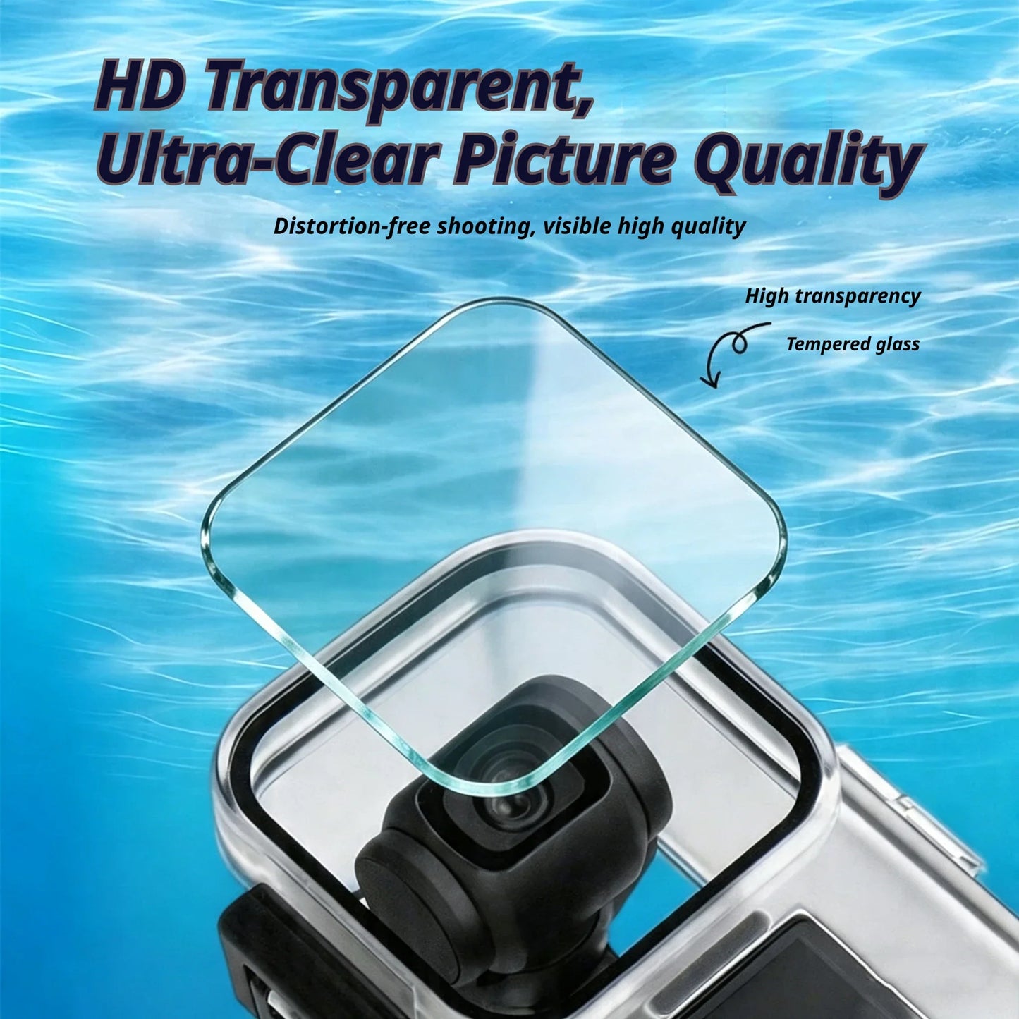 DJI Osmo Pocket 4 Waterproof Case – 60M Diving Housing