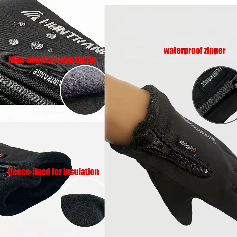 USB Electric Heated Gloves Winter Outdoor Sports Skiing Warm Gloves Waterproof Anti-Slip Motorcycle Cycling Gloves Touch Screen Peaceful Pleasures Health and Wellness