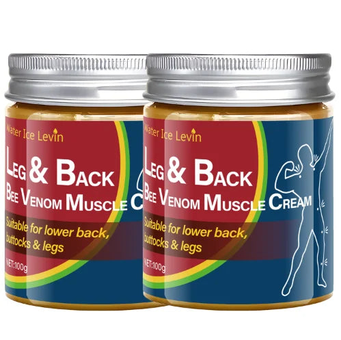 Bee Venom Body Cream – Moisturizing Legs, Back & Buttocks