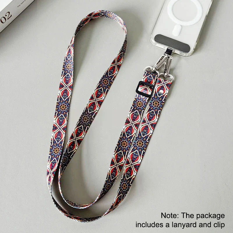 Adjustable Phone Lanyard Crossbody Neck Strap | Universal Fit