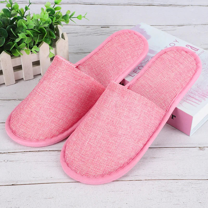 Disposable Hotel Slippers Non-Slip EVA Indoor Guest Slides
