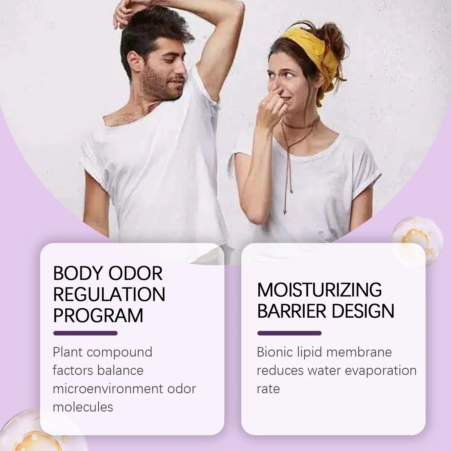 OceAura Fruity Deodorant Cream – Odor Control & Skin Nourishing