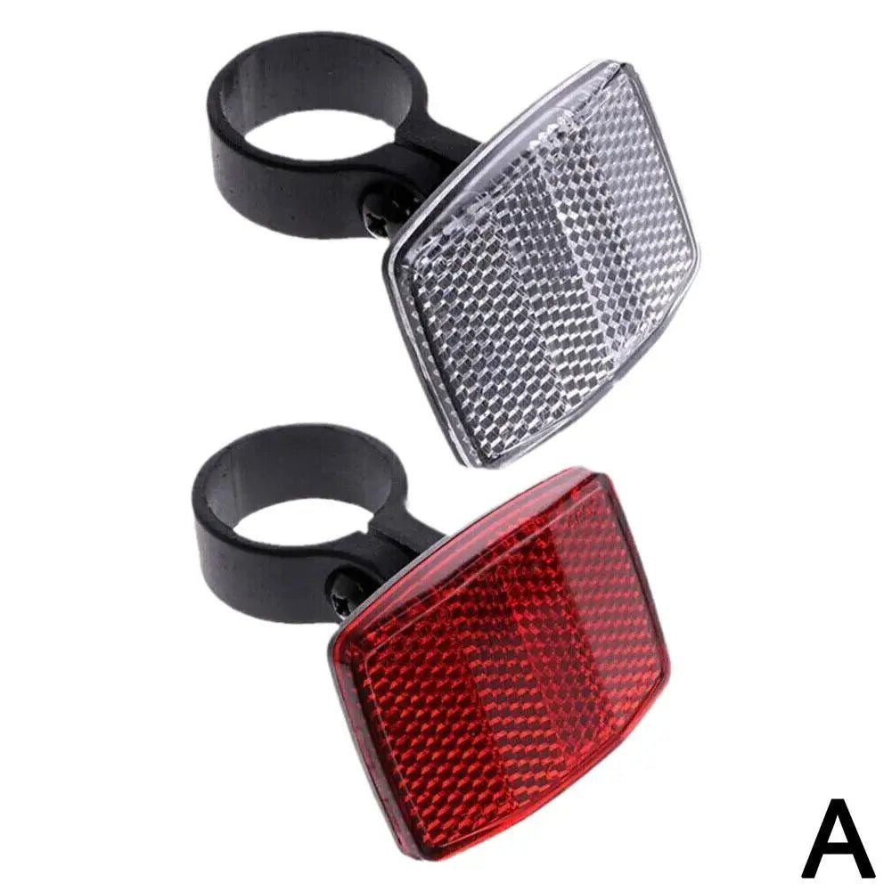 Bike Rear Reflector Safety Light Accessories Peaceful Pleasures Health and Wellness 1pair