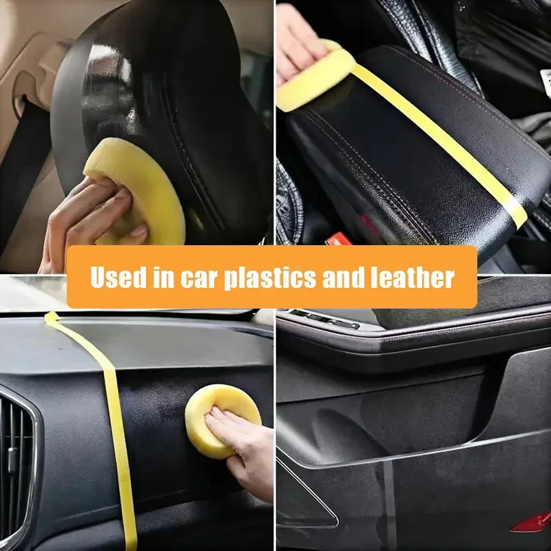 Car Plastic Restorer Back To Black Gloss Auto Interior Leather & Panel Renewal Wax Coating Agent Auto Polish And Repair Coating Peaceful Pleasures Health and Wellness