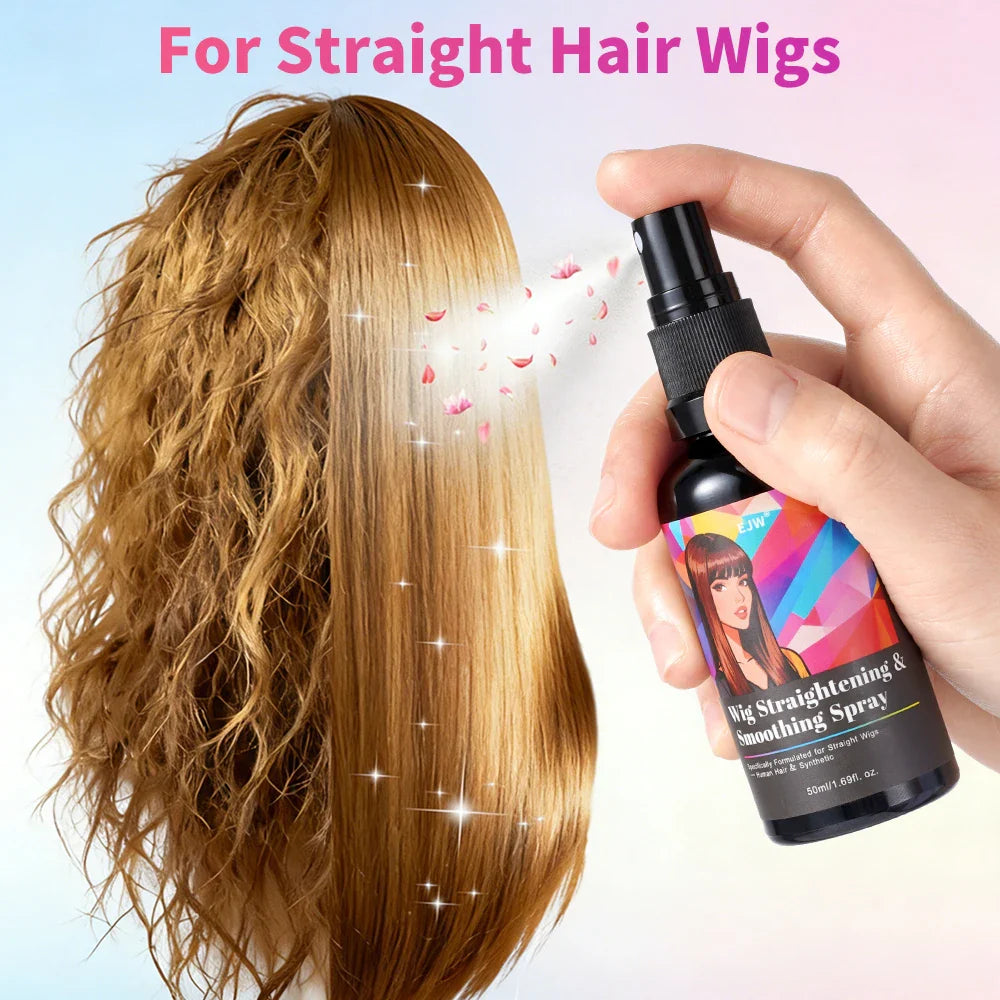 Wig Care Spray – Anti-Frizz for Synthetic & Natural Hair Wigs